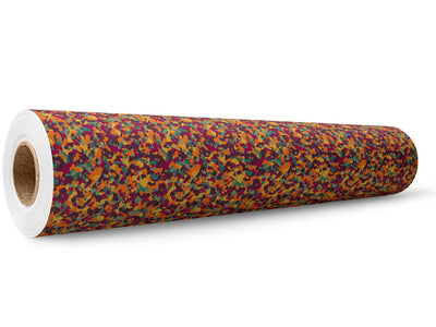Red Camouflage Wrap Film Wholesale Roll~Rwraps Series 914 Digitally Printed Vinyl Roll~5