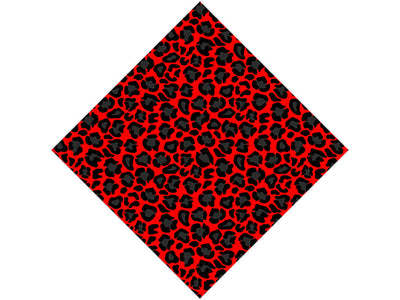 Red Panther Vinyl Wrap Pattern