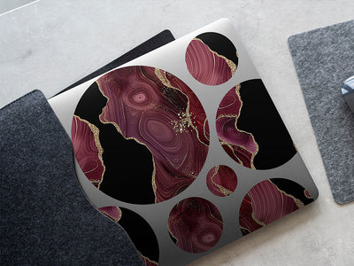 red planet gemstone films DIY Laptop Stickers