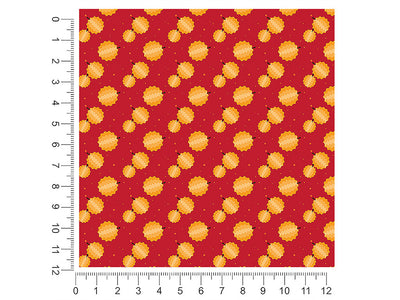 red prawn fruit 1ft x 1ft Craft Sheets