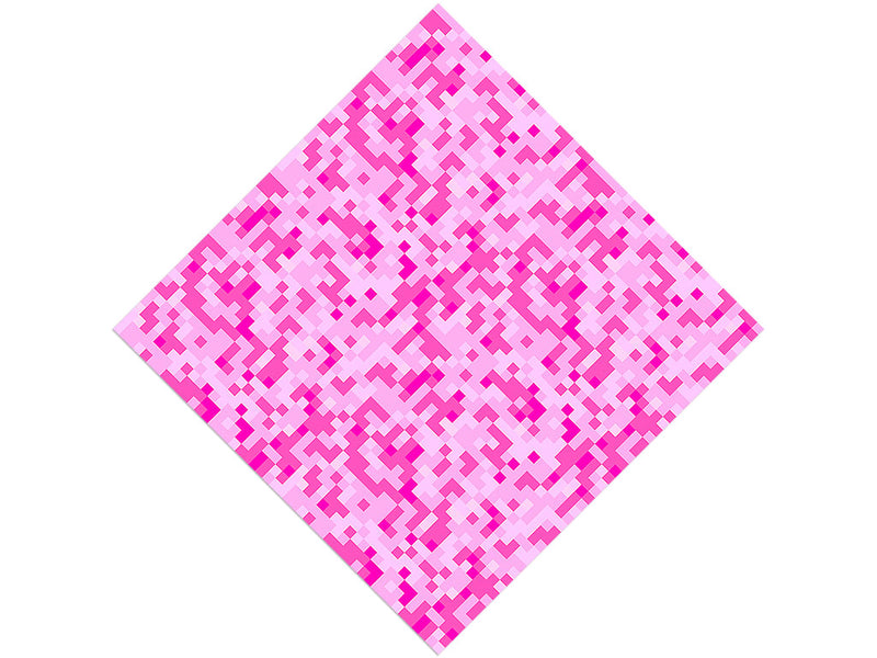 Red Purple Pixel Vinyl Wrap Pattern