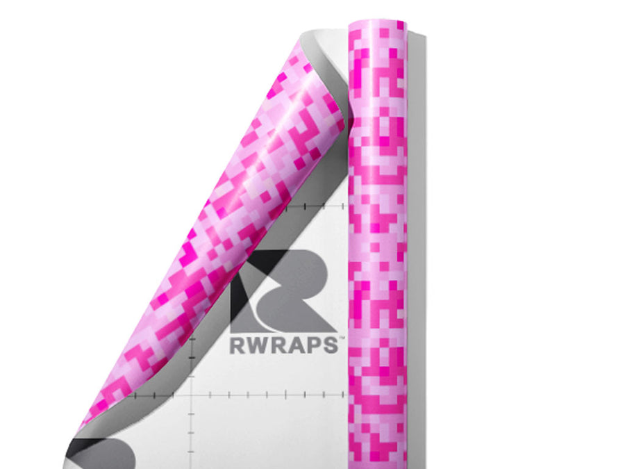 Red Purple Pixel Wrap Film Sheets~Rwraps Series 914 Red Purple Pixel Scrolled Sheet~3