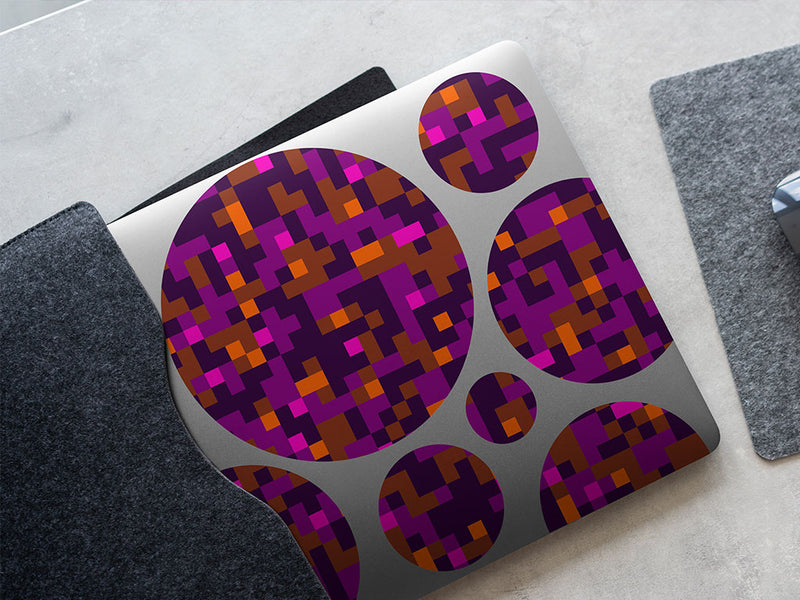 red red wine pixel DIY Laptop Stickers