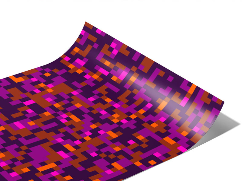Red Red Wine Pixel Vinyl Wraps~Rwraps Series 914 Digitally Printed Vinyl Wrap~0