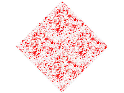 Red Smears Paint Splatter Vinyl Wrap Pattern