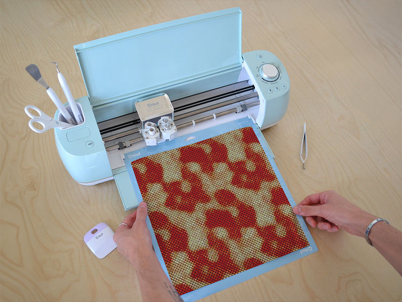 red snake animal print Cricut Compatible Vinyl