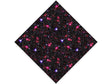 Red Starfield Science Fiction Vinyl Wrap Pattern