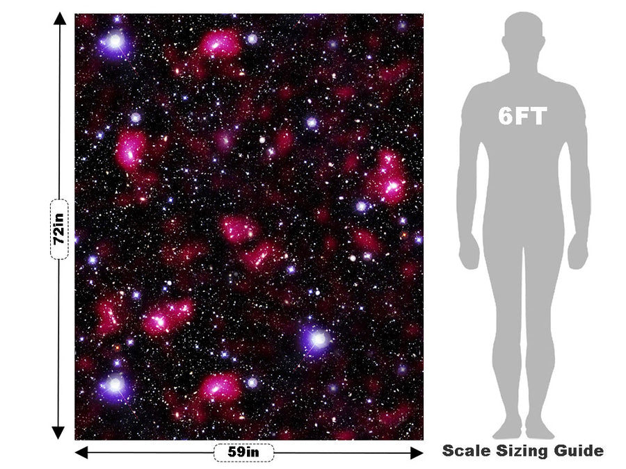 Red Starfield Science Fiction Vehicle Wrap Scale~Rwraps Series 914 Red Starfield Science Fiction Measurements~1