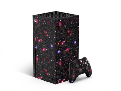 red starfield science fiction XBOX DIY Decal
