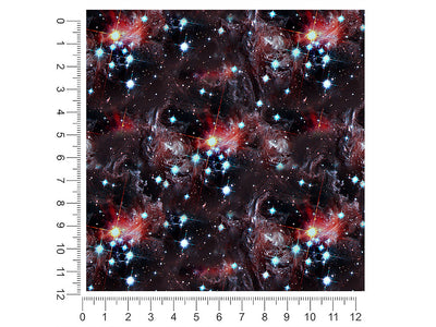 red stars science fiction 1ft x 1ft Craft Sheets