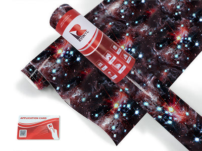 red stars science fiction Craft Vinyl Roll