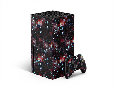 red stars science fiction XBOX DIY Decal