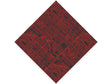 Red Streets Cityscape Vinyl Wrap Pattern