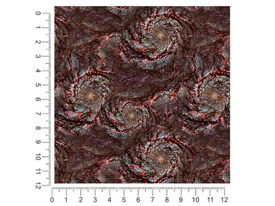 red swirl science fiction 1ft x 1ft Craft Sheets