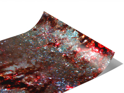 Red Swirl Science Fiction Vinyl Wraps~Rwraps Series 914 Digitally Printed Vinyl Wrap~0