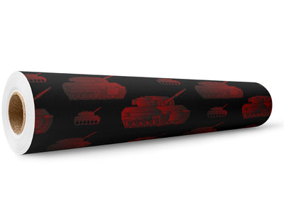 Red Tanks Americana Wrap Film Wholesale Roll~Rwraps Series 914 Digitally Printed Vinyl Roll~5
