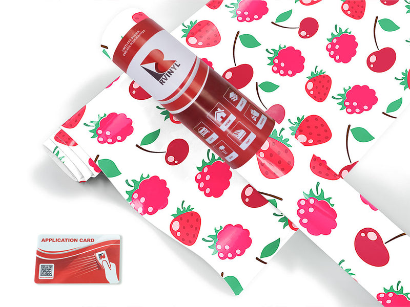 red team fruit Craft Vinyl Roll