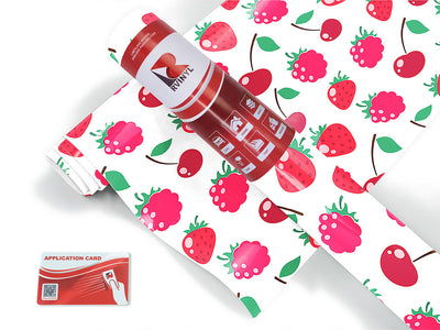 red team fruit Craft Vinyl Roll