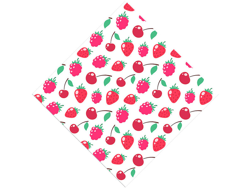 Red Team Fruit Vinyl Wrap Pattern
