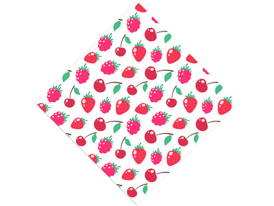 Red Team Fruit Vinyl Wrap Pattern