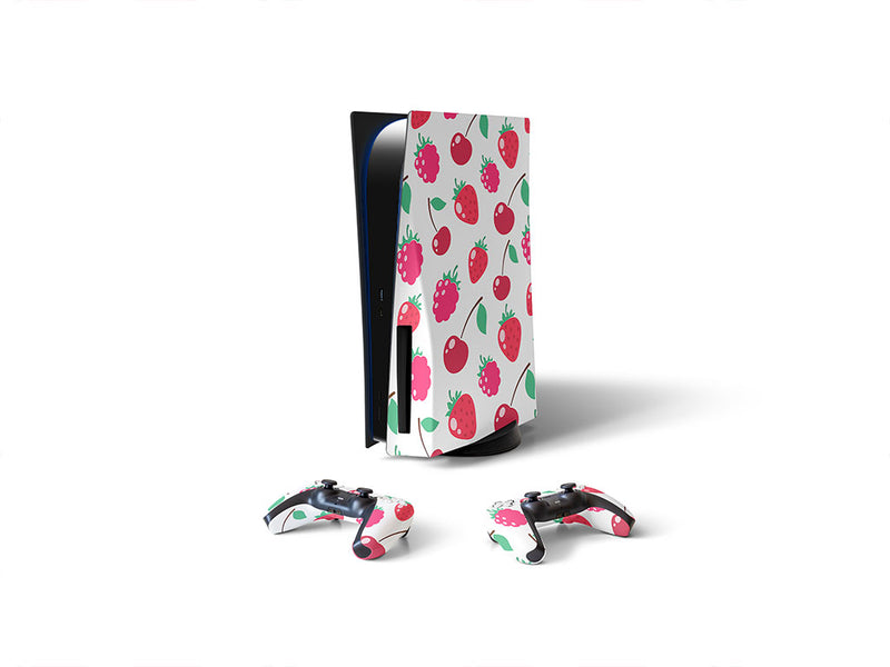 red team fruit Sony PS5 DIY Skin