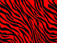 Red Tiger Vinyl Wrap Pattern~Rwraps Series 914 Digitally Printed Vinyl Wrap~0