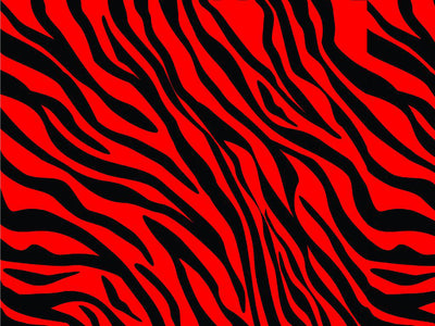 Red Tiger Vinyl Wrap Pattern~Rwraps Series 914 Digitally Printed Vinyl Wrap~0