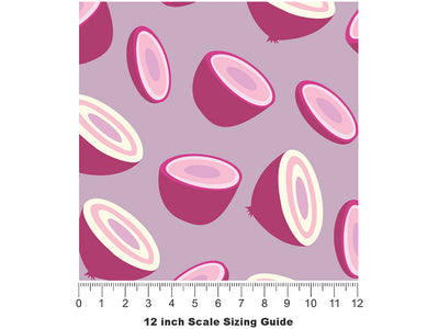 Red Wing Vegetable Vinyl Film Pattern Size 12 inch Scale~Rwraps Red Wing Vegetable Sizing Chart~2