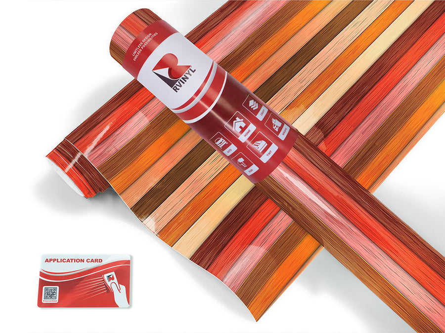 redwood gradient  Craft Vinyl Roll