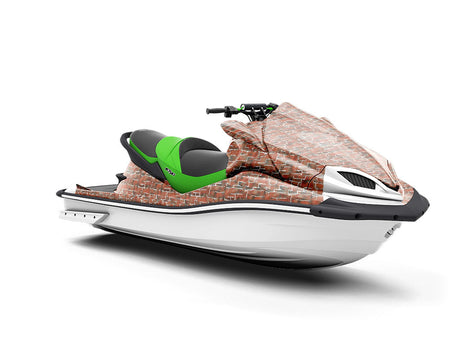 Redwood Red Brick Jet Ski Vinyl Customized Wrap