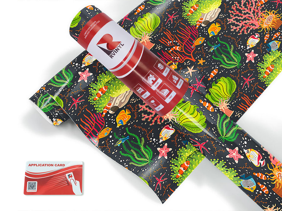 reef life salt water Craft Vinyl Roll
