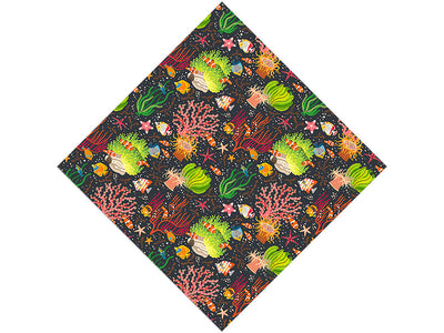 Reef Life Marine Life Vinyl Wrap Pattern