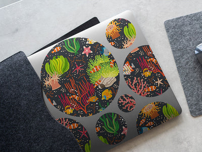 reef life salt water DIY Laptop Stickers