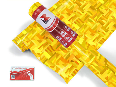 refined amber mosaic Craft Vinyl Roll
