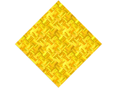 Refined Amber Mosaic Vinyl Wrap Pattern