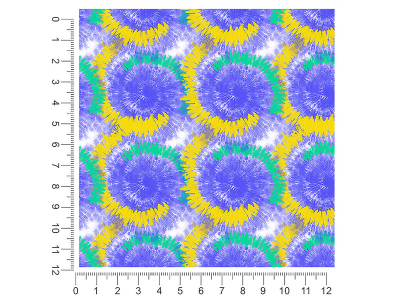 refracting light tie dye 1ft x 1ft Craft Sheets