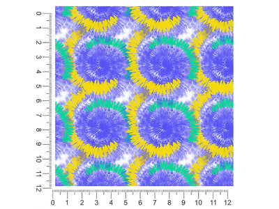 refracting light tie dye 1ft x 1ft Craft Sheets