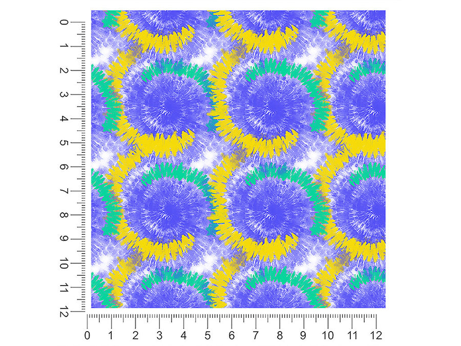 refracting light tie dye 1ft x 1ft Craft Sheets