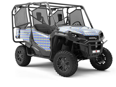 Refracting Light Tie Dye Utility Vehicle Vinyl Wrap