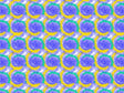 Refracting Light Tie Dye Vinyl Wrap Pattern~Rwraps Series 914 Digitally Printed Vinyl Wrap~0