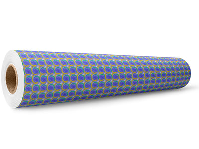 Refracting Light Tie Dye Wrap Film Wholesale Roll~Rwraps Series 914 Digitally Printed Vinyl Roll~5