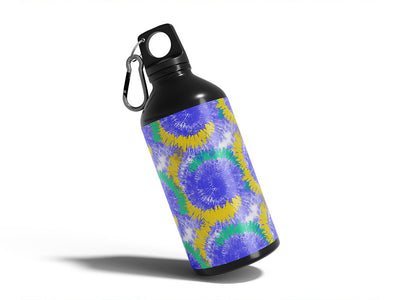 refracting light tie dye Water Bottle DIY Stickers
