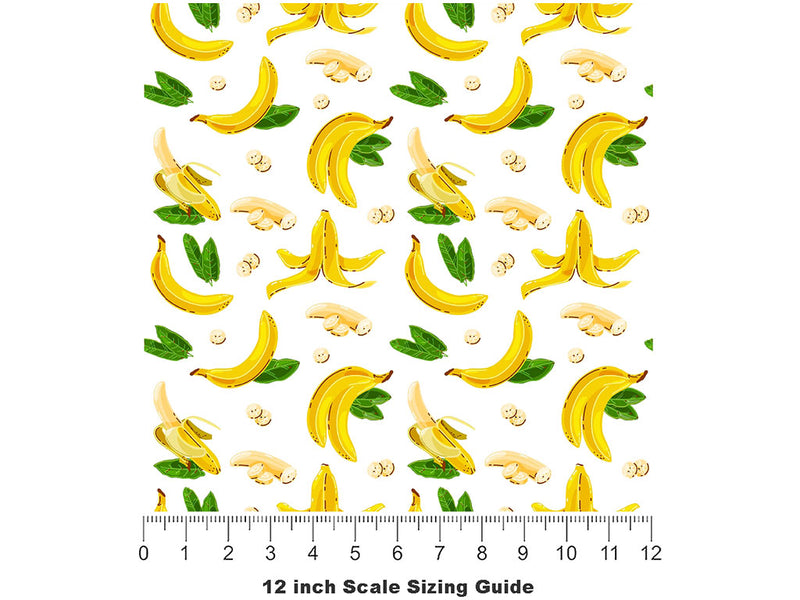 Refreshing Latundan Fruit Vinyl Film Pattern Size 12 inch Scale~Rwraps Refreshing Latundan Fruit Sizing Chart~2