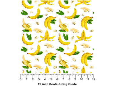 Refreshing Latundan Fruit Vinyl Film Pattern Size 12 inch Scale~Rwraps Refreshing Latundan Fruit Sizing Chart~2