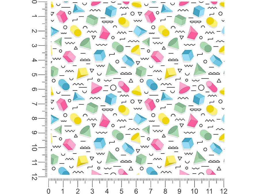 regained equilibrium abstract geometric 1ft x 1ft Craft Sheets