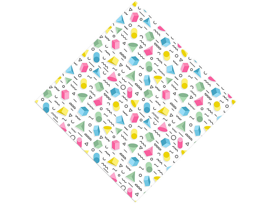 Regained Equilibrium Abstract Vinyl Wrap Pattern
