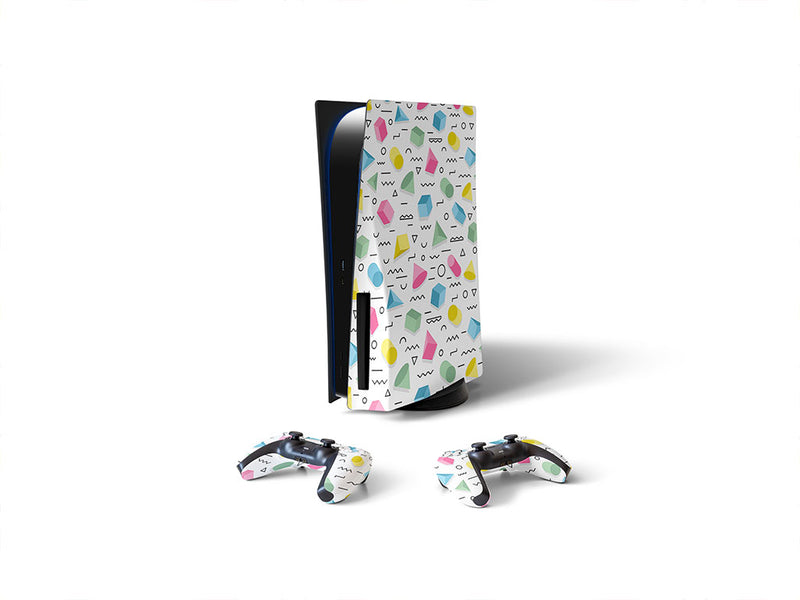 regained equilibrium abstract geometric Sony PS5 DIY Skin
