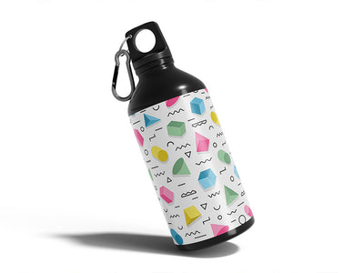 regained equilibrium abstract geometric Water Bottle DIY Stickers