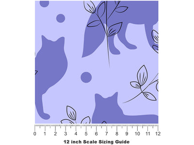 Regal Shadows Animal Vinyl Film Pattern Size 12 inch Scale~Rwraps Regal Shadows Animal Sizing Chart~2