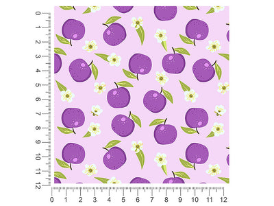 reine claude violette fruit 1ft x 1ft Craft Sheets